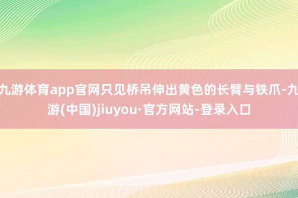 九游体育app官网只见桥吊伸出黄色的长臂与铁爪-九游(中国)jiuyou·官方网站-登录入口